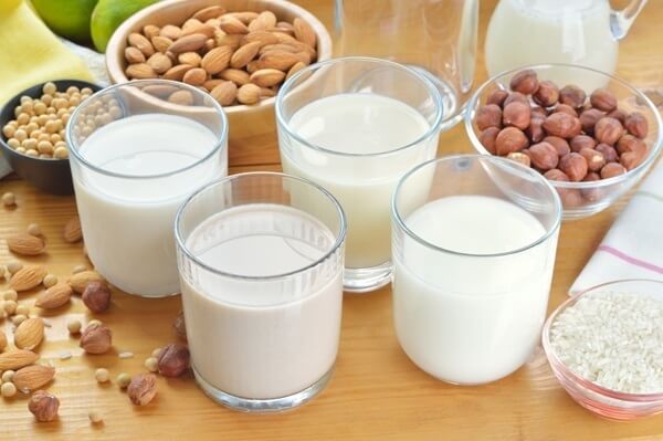 Sữa thực vật được làm từ các loại thực vật giàu chất dinh dưỡng